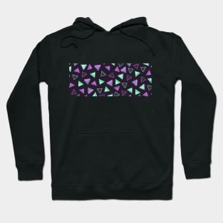 retro triangles Hoodie